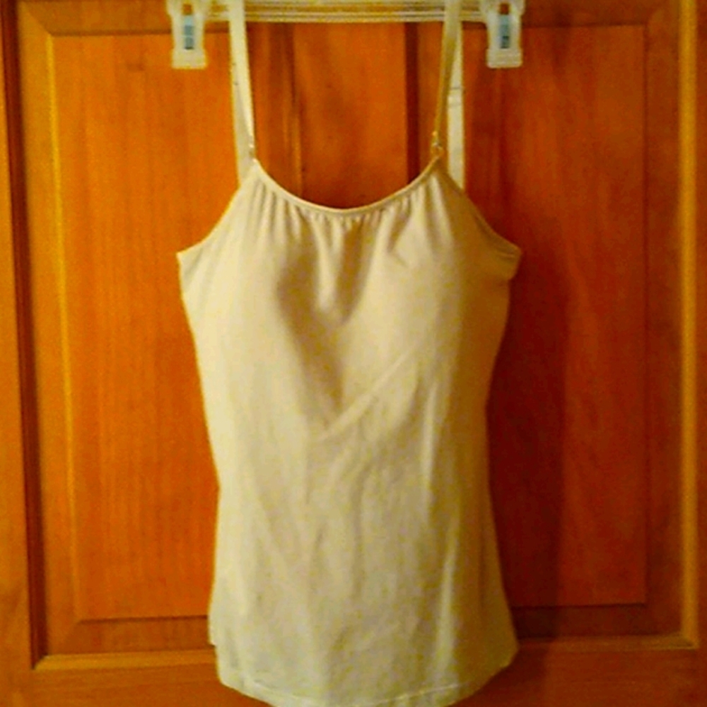 Two Soft Surroundings Cami tops with built in bras